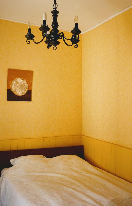 slaapkamer van de gite in Anor
